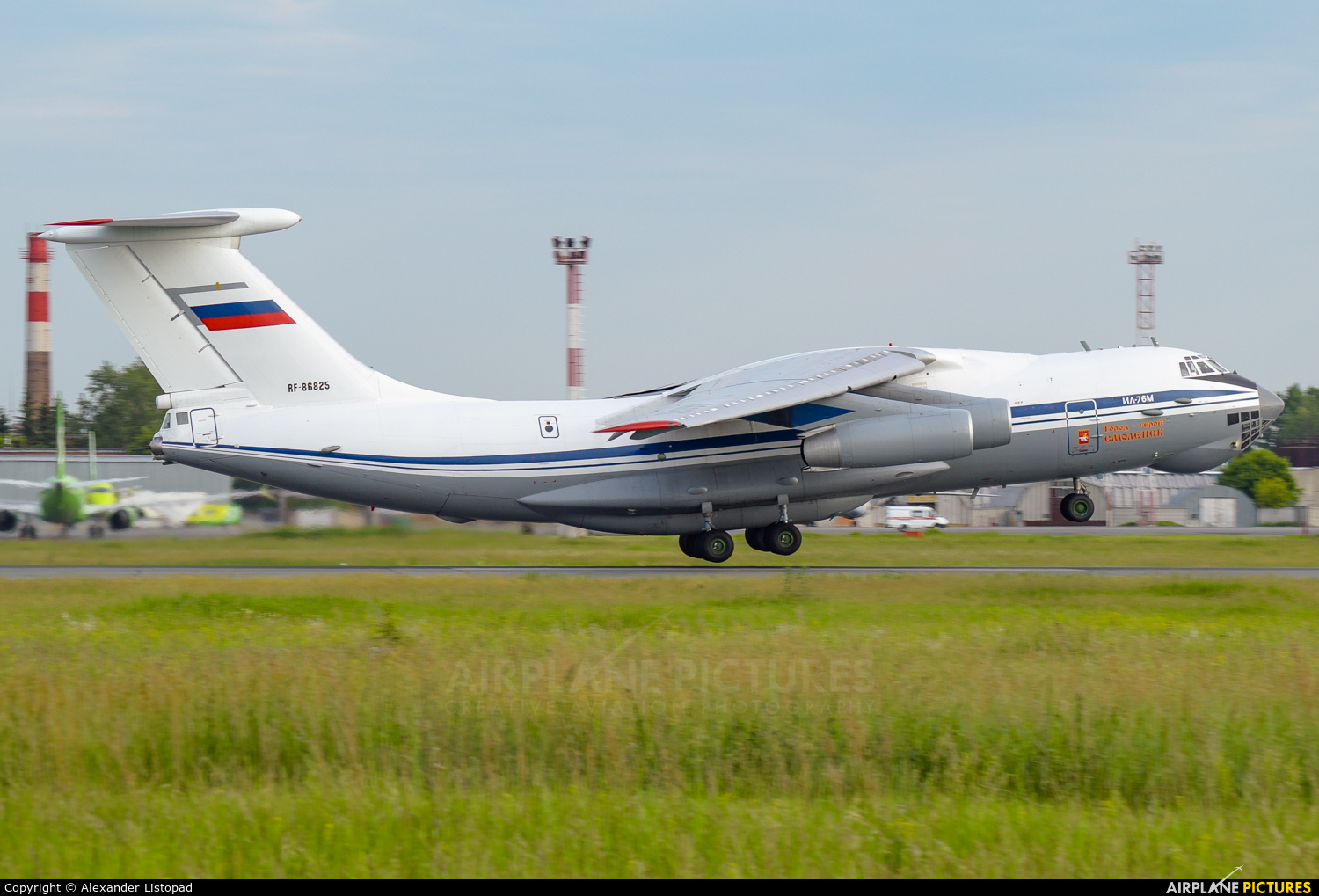 Russia - Air Force RF-86825 aircraft at Novosibirsk