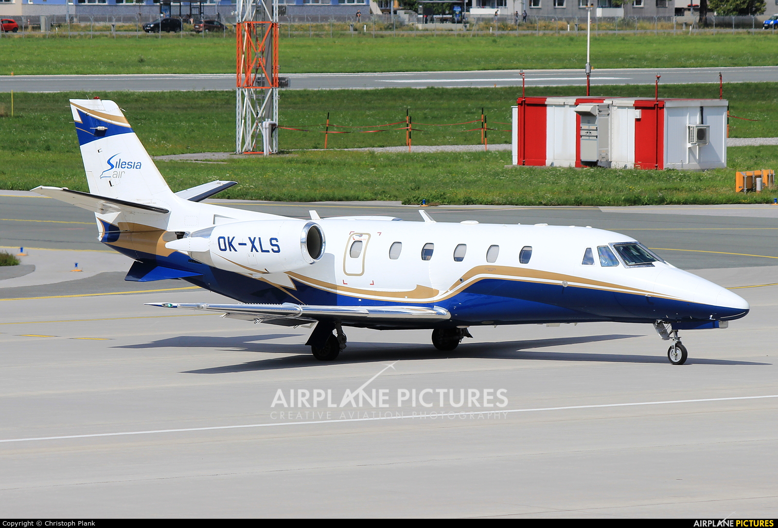 Silesia Air OK-XLS aircraft at Innsbruck
