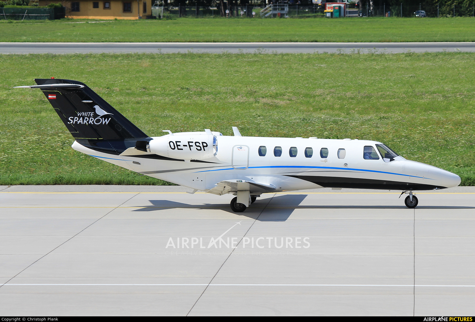 Salzburg Jet Aviation OE-FSP aircraft at Innsbruck