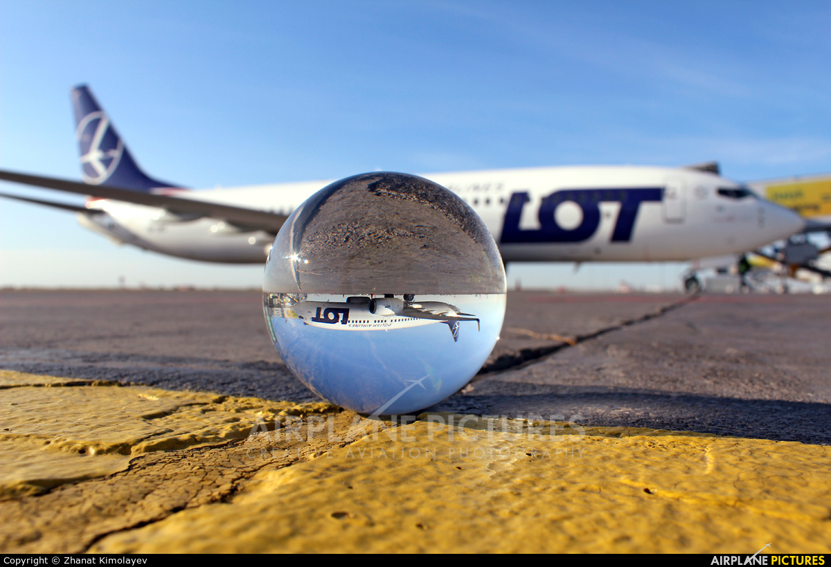 LOT - Polish Airlines SP-LWC aircraft at Astana
