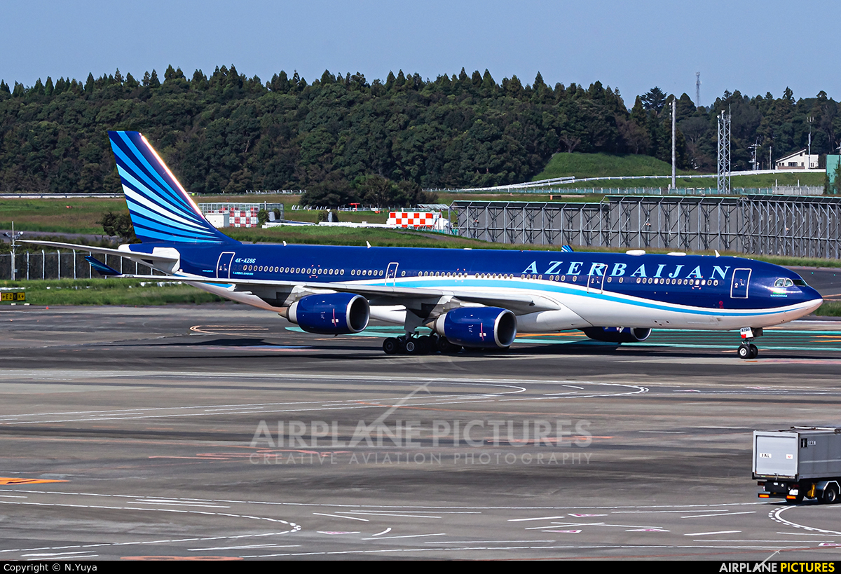 Azerbaijan Airlines 4K-AZ86 aircraft at Tokyo - Narita Intl