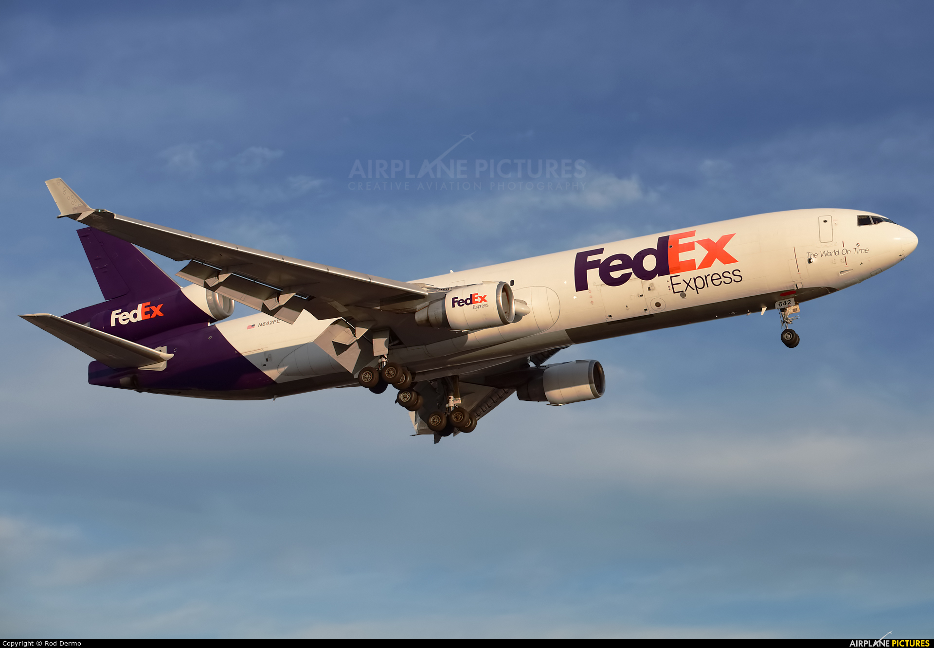 FedEx Federal Express N642FE aircraft at Toronto - Pearson Intl, ON