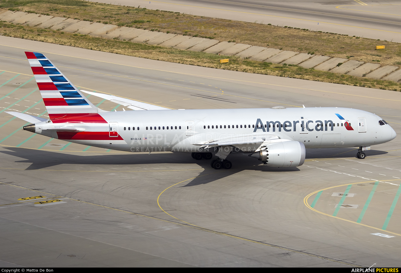 American Airlines N806AA aircraft at Athens - Eleftherios Venizelos