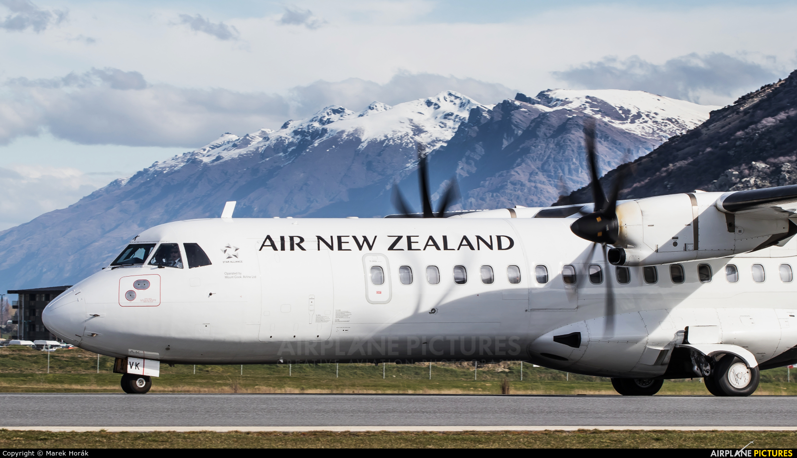 Air New Zealand Link - Mount Cook Airline ZK-MVK aircraft at Queenstown - Frankton