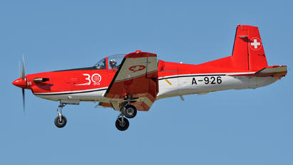 A-926 - Switzerland - Air Force: PC-7 Team Pilatus PC-7 I & II