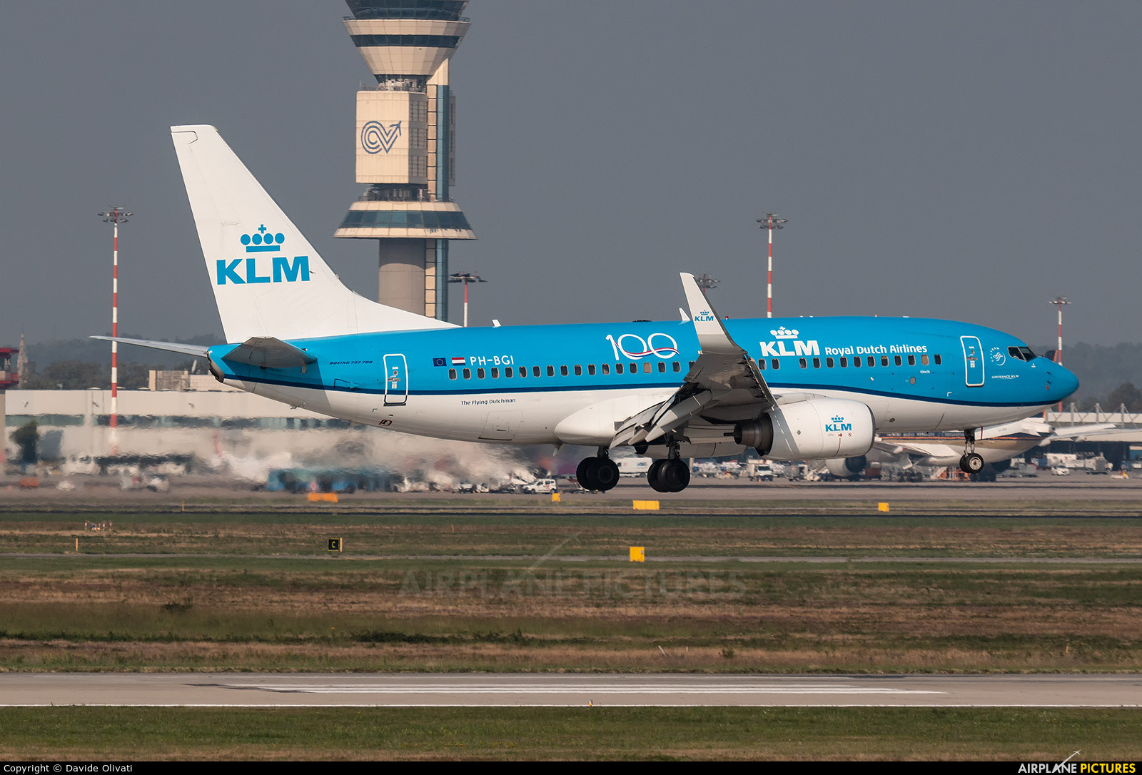 KLM PH-BGI aircraft at Milan - Malpensa