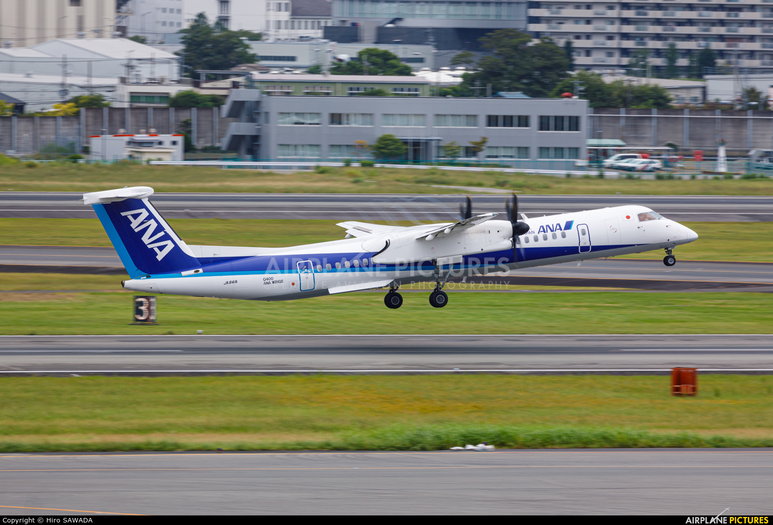 ANA - All Nippon Airways JA841A aircraft at Osaka - Itami Intl