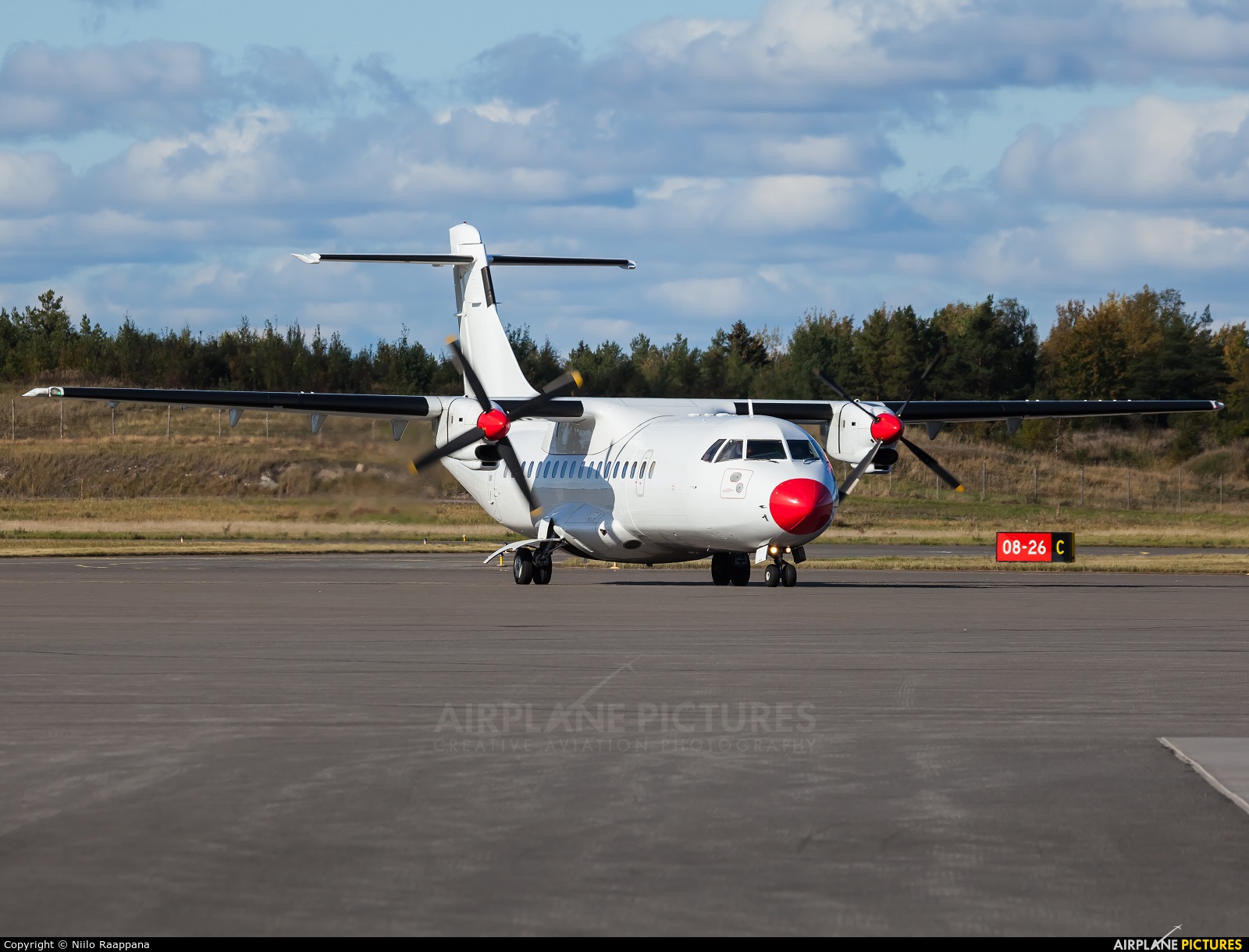 Danish Air Transport OY-CIU aircraft at Turku