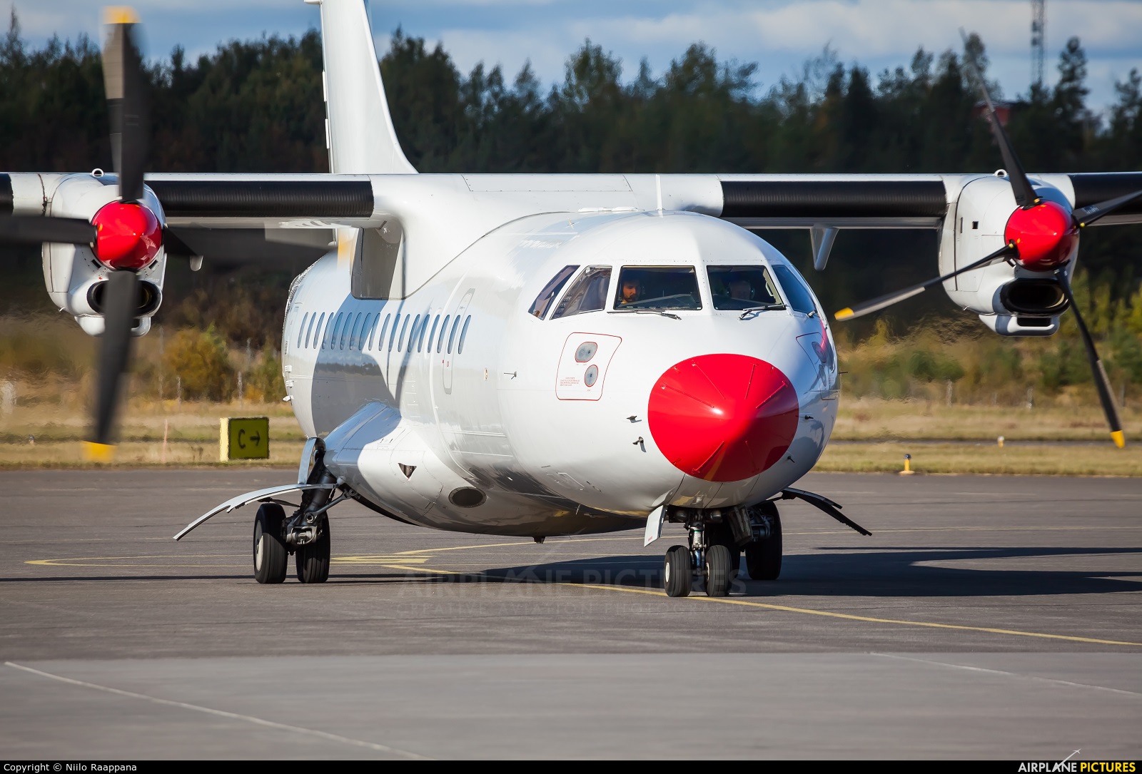 Danish Air Transport OY-CIU aircraft at Turku
