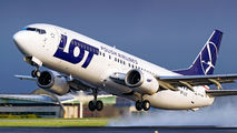 SP-LLG - LOT - Polish Airlines Boeing 737-400 aircraft