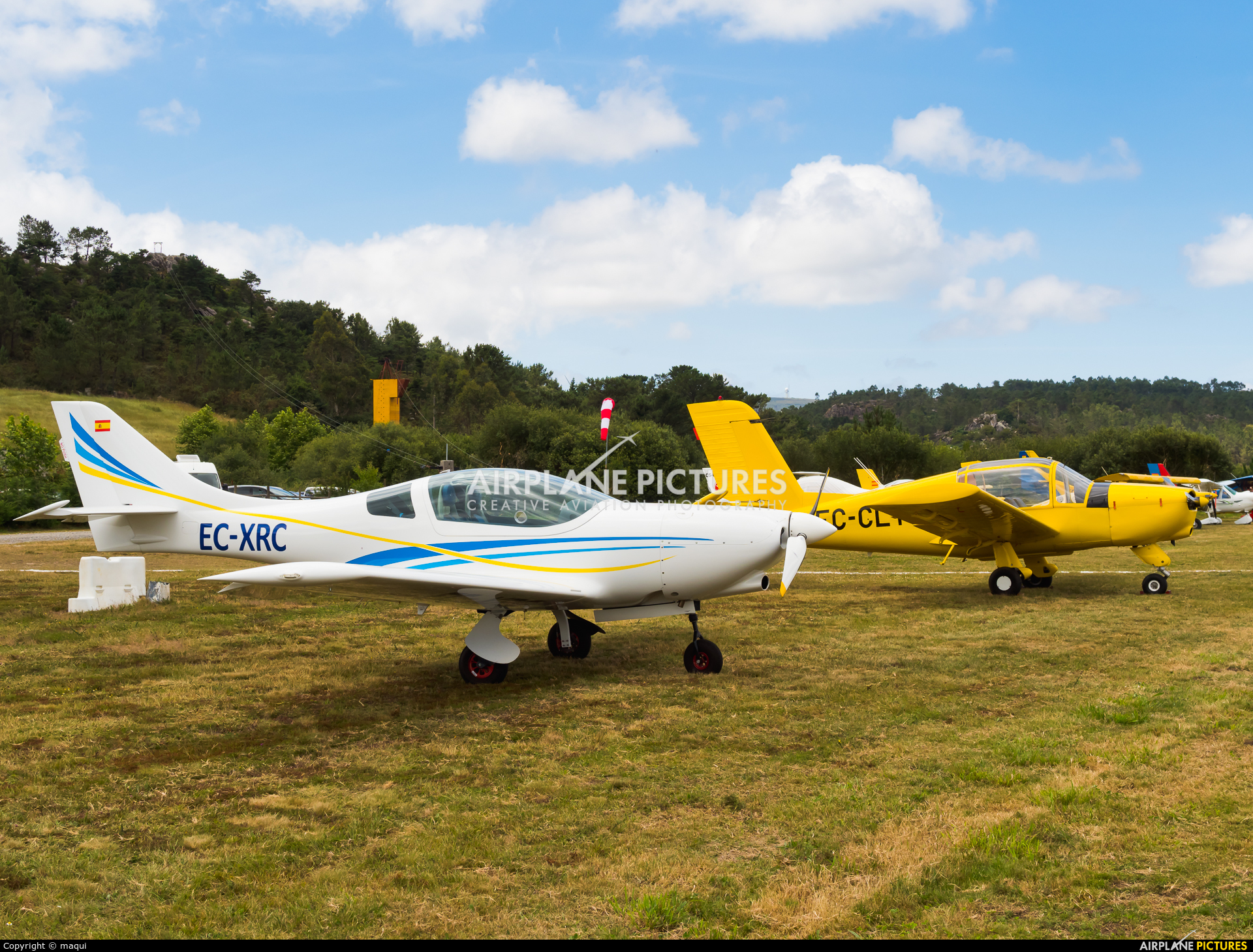 Private EC-XRC aircraft at Aerodromo De Mazaricos