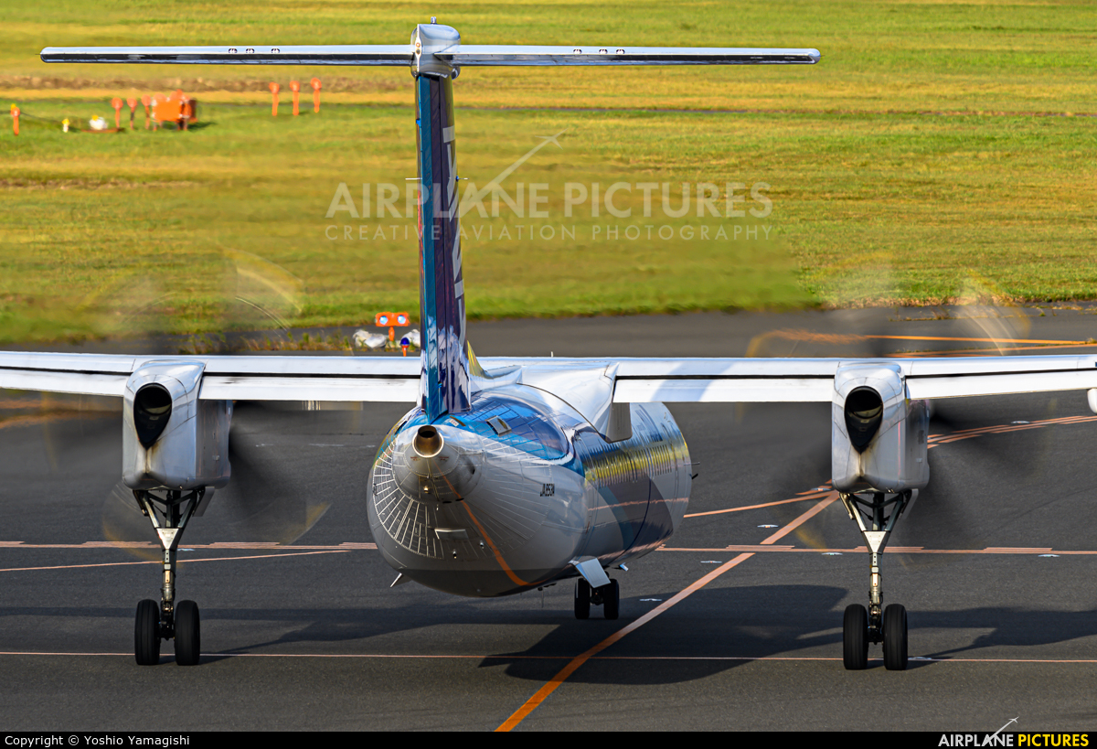 ANA Wings JA853A aircraft at New Chitose