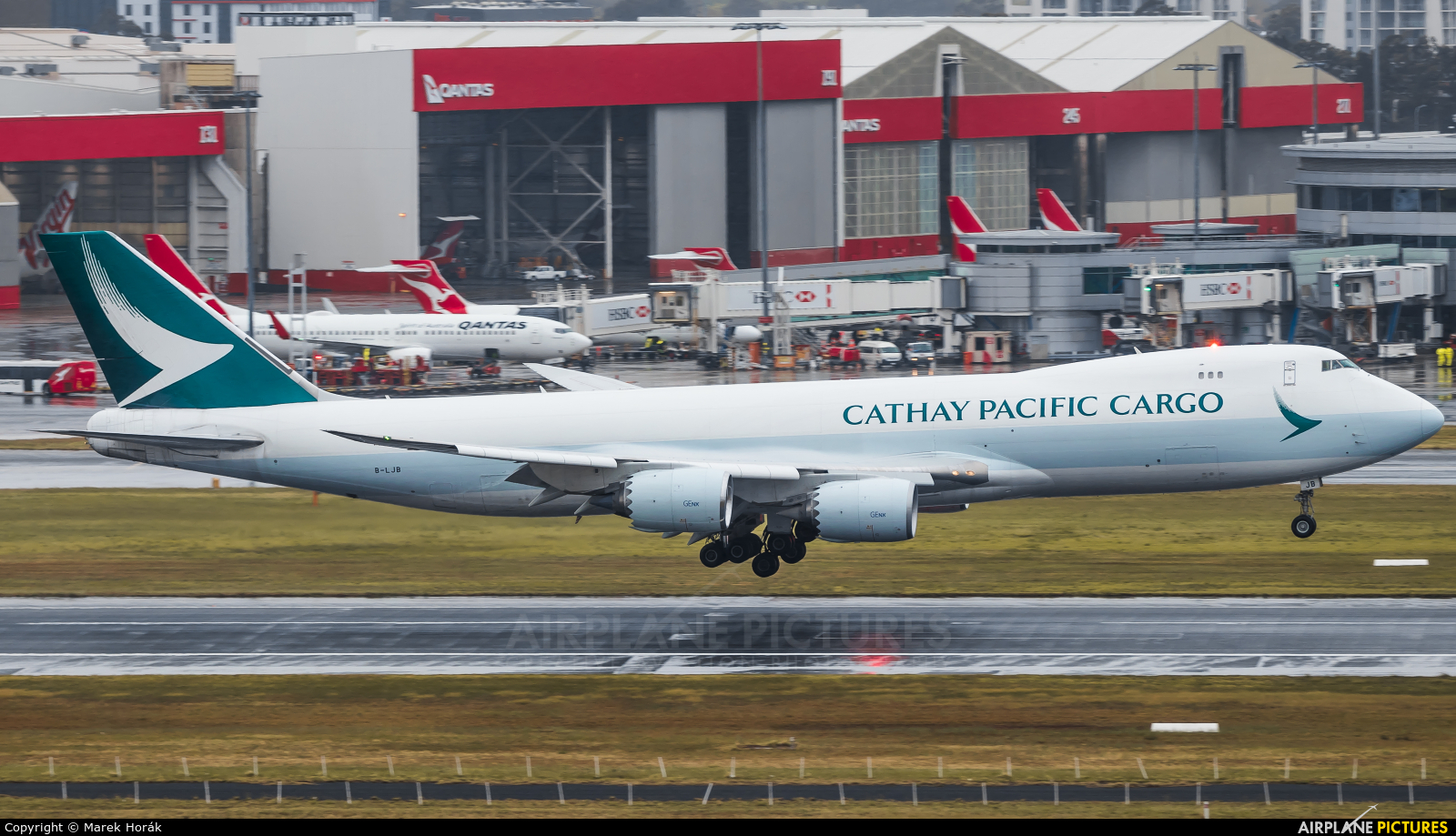 Cathay Pacific Cargo B-LJB aircraft at Sydney - Kingsford Smith Intl, NSW