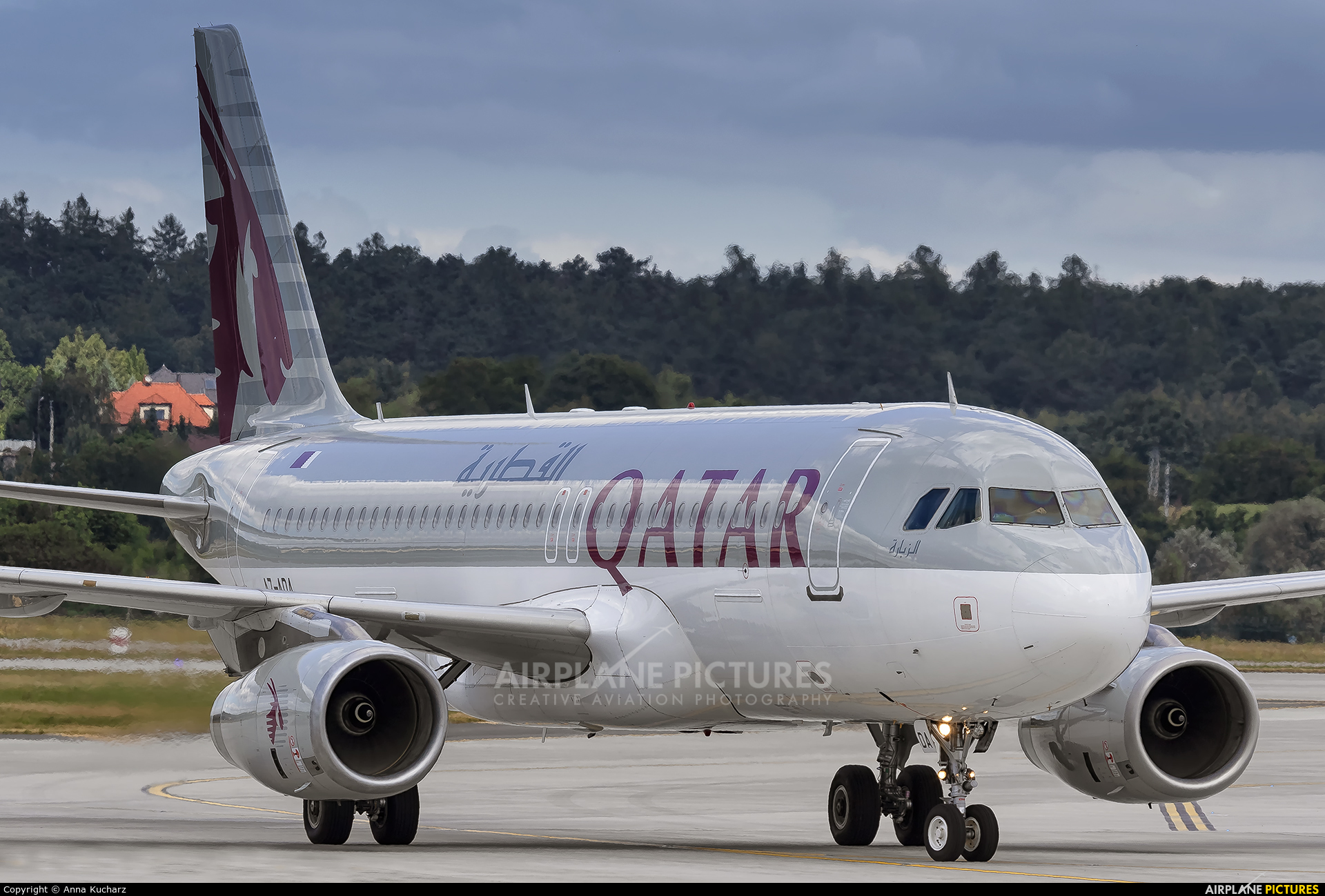 Qatar Airways A7-ADA aircraft at Kraków - John Paul II Intl