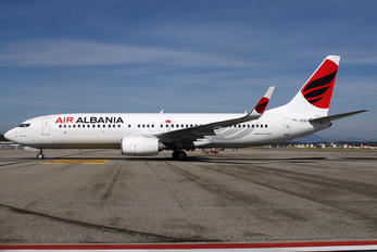 TC-JZG - Air Albania Boeing 737-800