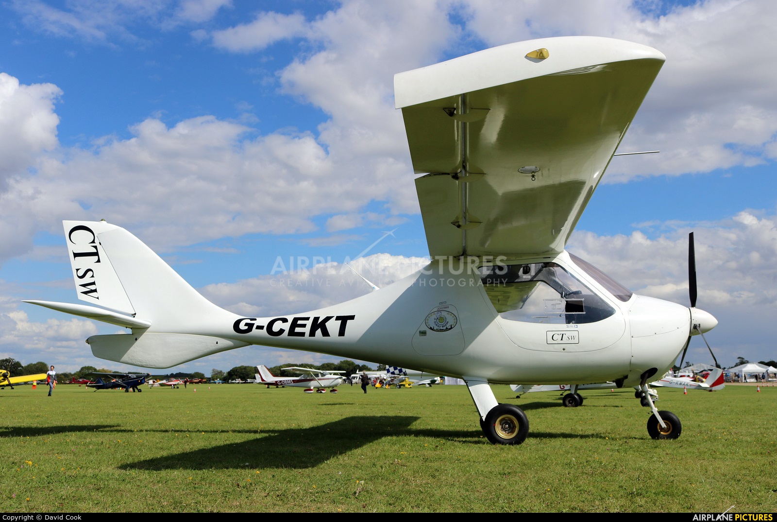 Private G-CEKT aircraft at Northampton / Sywell
