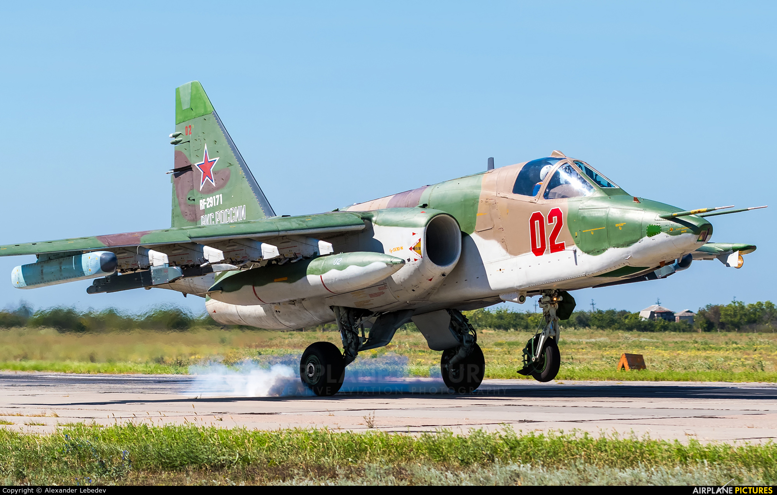 Russia - Air Force 02 aircraft at Undisclosed Location