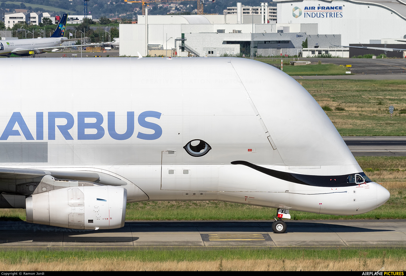 Airbus Transport International F-WBXL aircraft at Toulouse - Blagnac