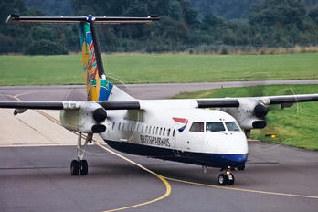 G-BRYV - British Airways de Havilland Canada DHC-8-300Q Dash 8