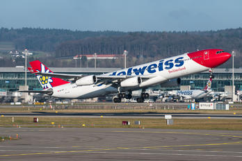 HB-JME - Edelweiss Airbus A340-300