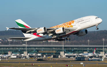A6-EEA - Emirates Airlines Airbus A380