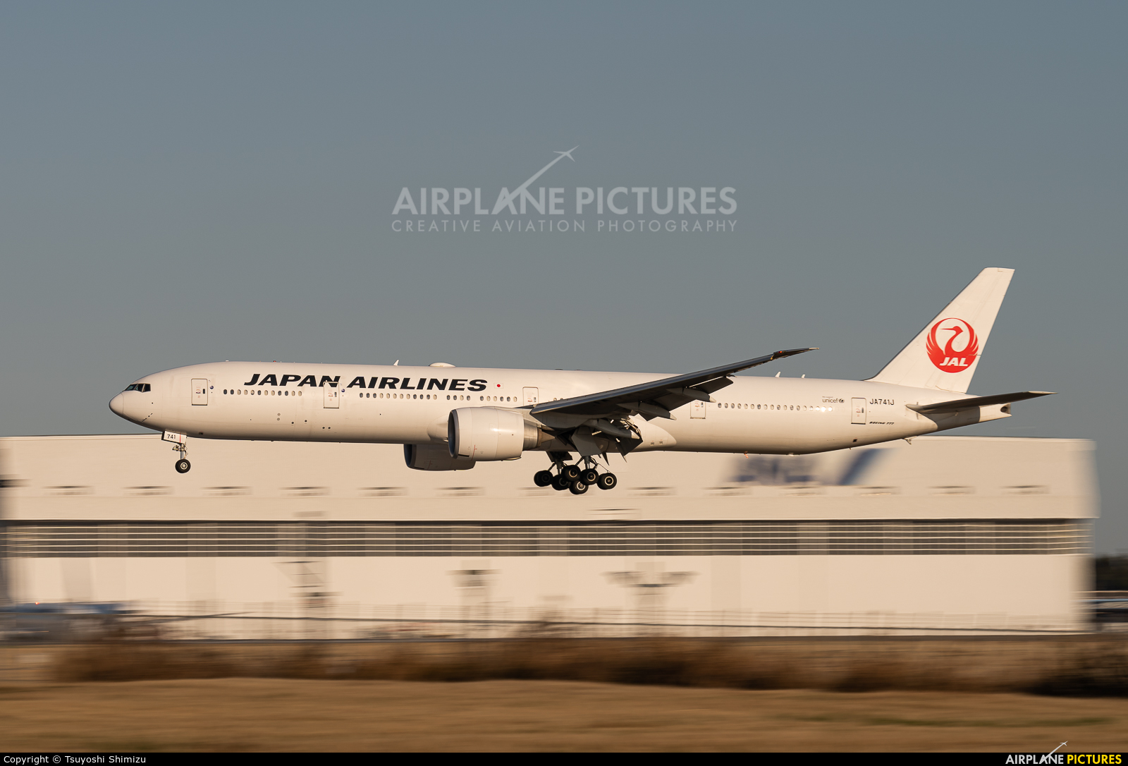 JAL - Japan Airlines JA741J aircraft at Tokyo - Narita Intl