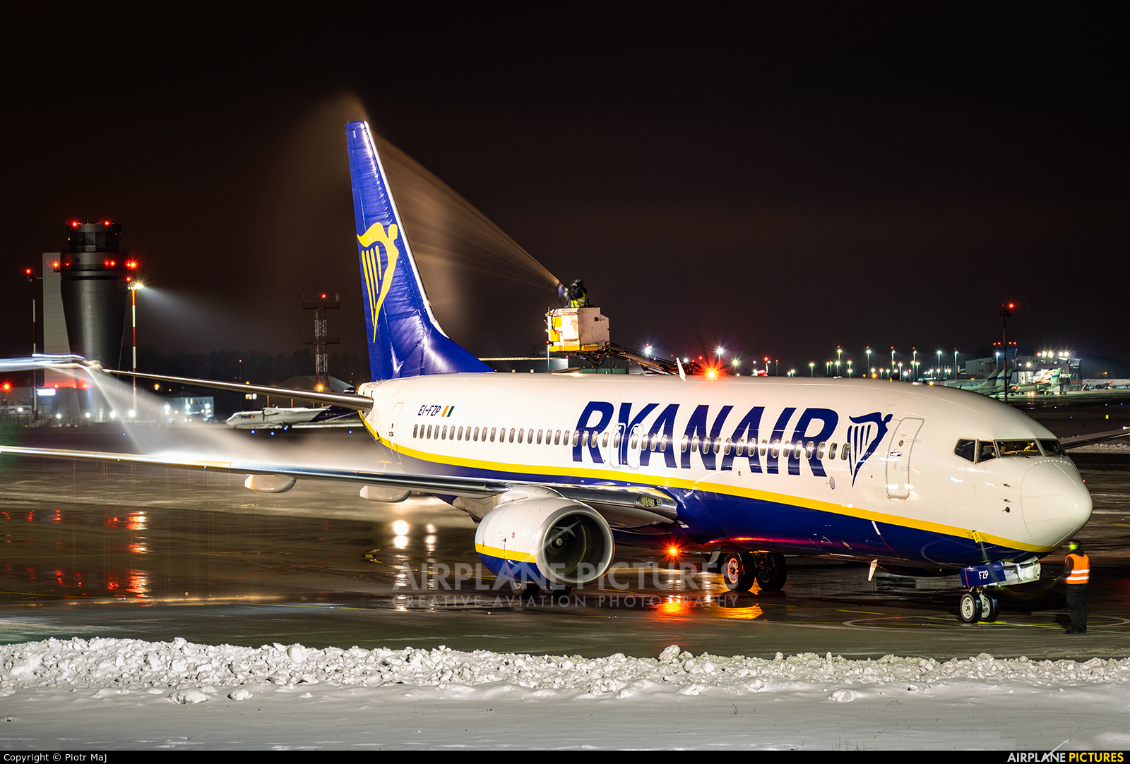 Ryanair EI-FZP aircraft at Katowice - Pyrzowice