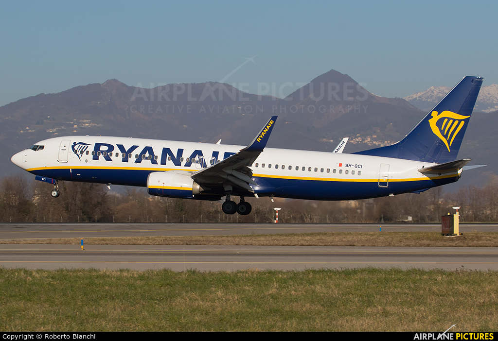 Ryanair 9H-QCI aircraft at Bergamo - Orio al Serio