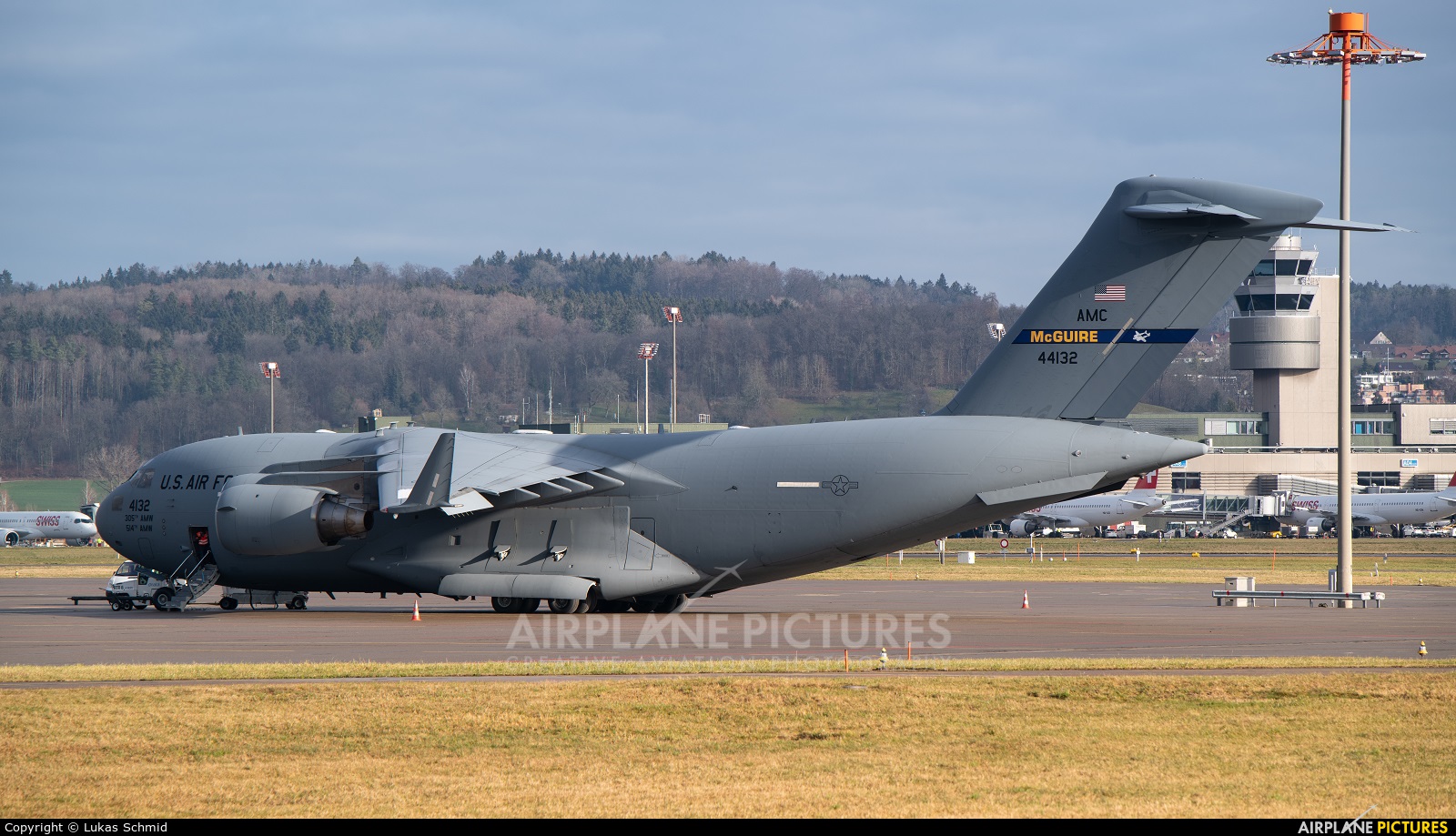 USA - Air Force 04-4132 aircraft at Zurich