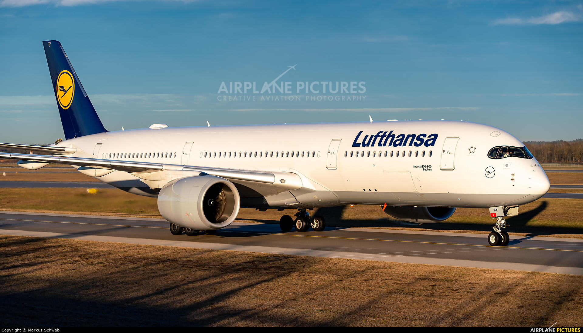 Lufthansa D-AIXF aircraft at Munich