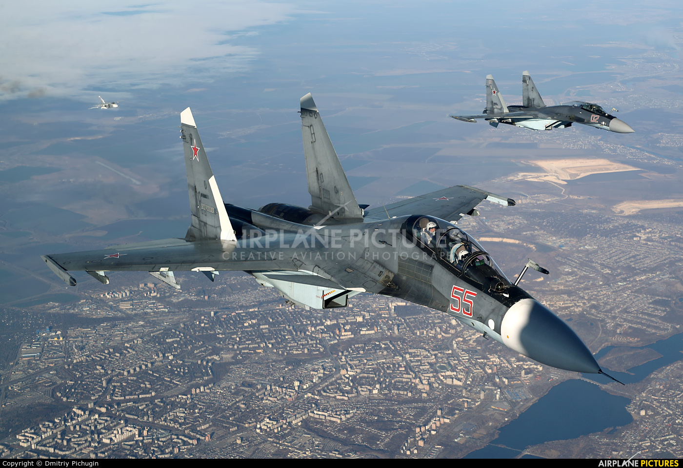 Russia - Air Force RF-93665 aircraft at In Flight - Russia