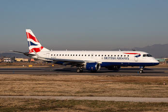 G-LCYZ - British Airways - City Flyer Embraer ERJ-190 (190-100)