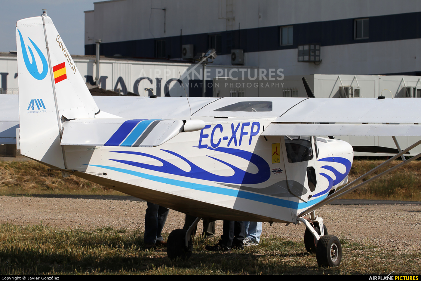 Private EC-XFP aircraft at Igualada - Odena