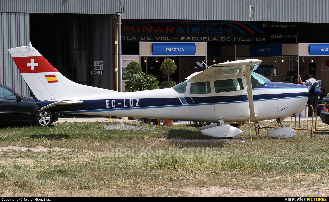 Private EC-LOZ aircraft at Igualada - Odena