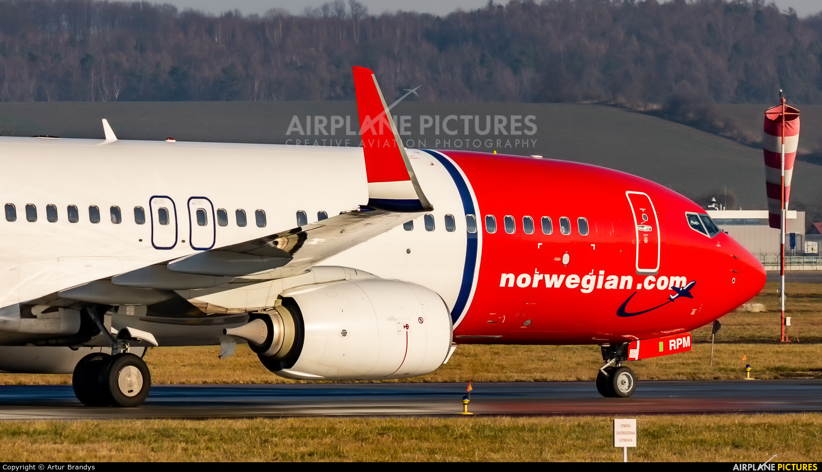 Norwegian Air Sweden SE-RPM aircraft at Kraków - John Paul II Intl