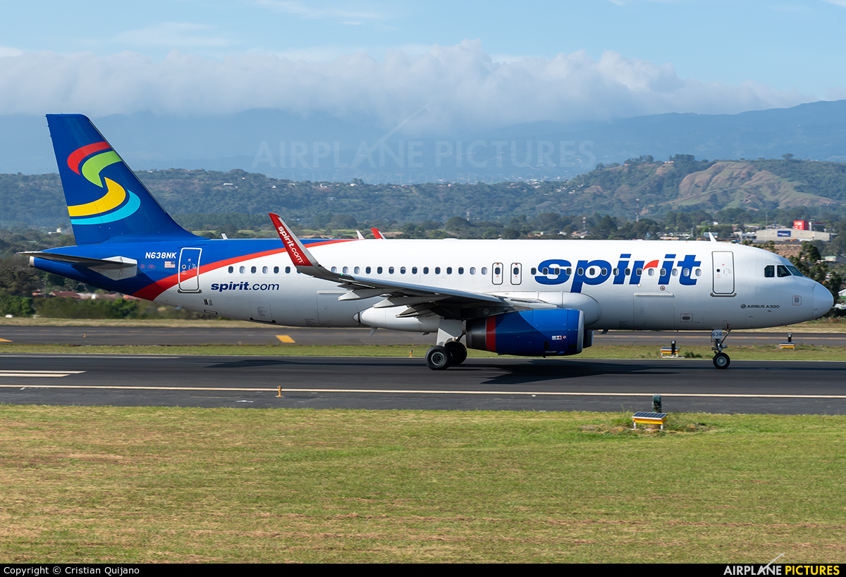 Spirit Airlines N638NK aircraft at San Jose - Juan Santamaría Intl