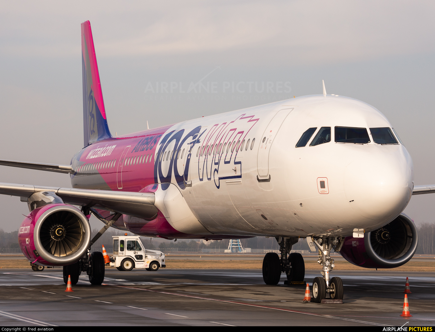 Wizz Air HA-LTD aircraft at Katowice - Pyrzowice