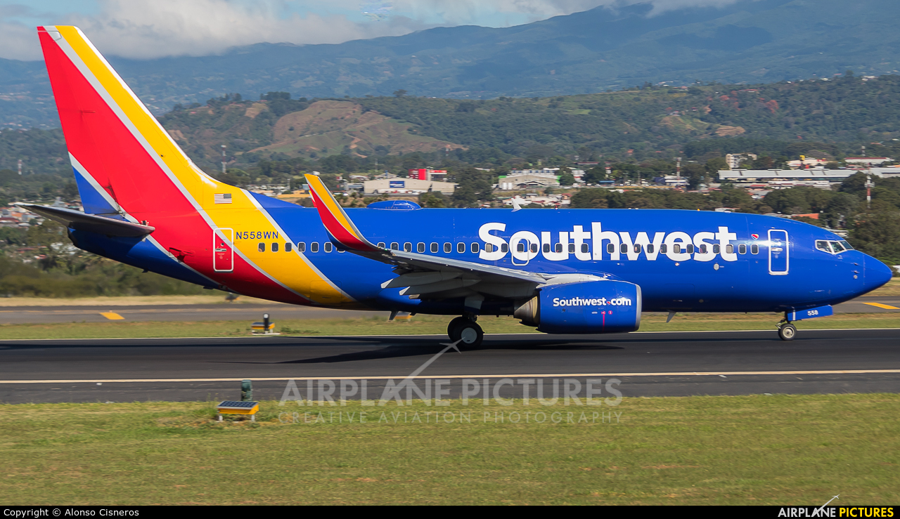 Southwest Airlines N558WN aircraft at San Jose - Juan Santamaría Intl
