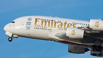 A6-EDV - Emirates Airlines Airbus A380 aircraft