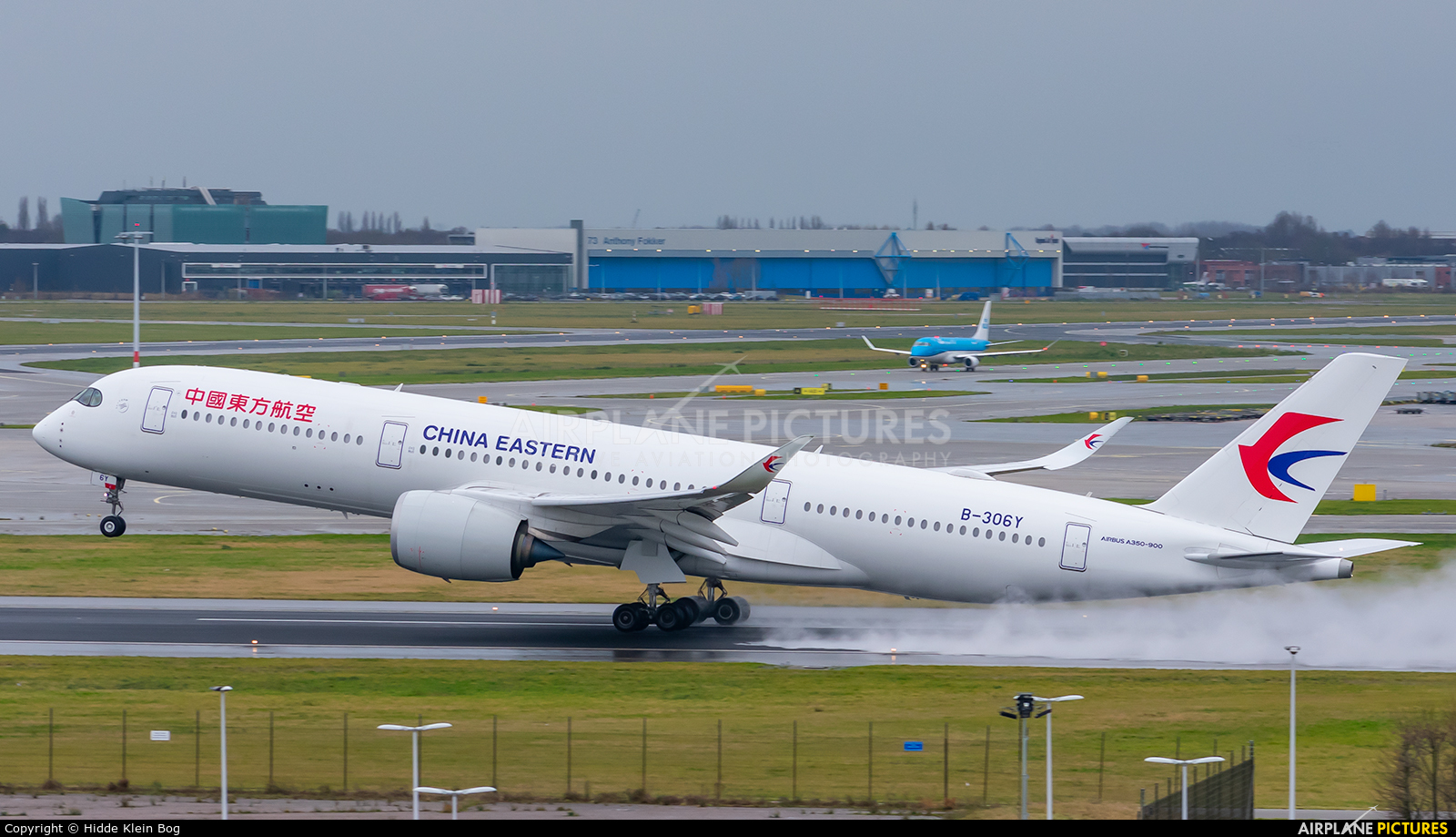 China Eastern Airlines B-306Y aircraft at Amsterdam - Schiphol
