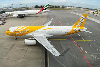 9V-TRM - Scoot Airbus A320