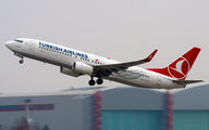 TC-JVT - Turkish Airlines Boeing 737-800 aircraft
