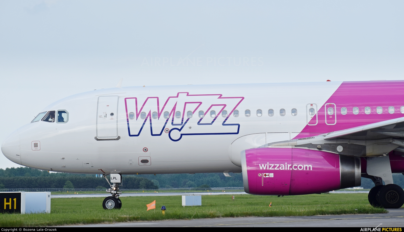 Wizz Air HA-LPL aircraft at Katowice - Pyrzowice