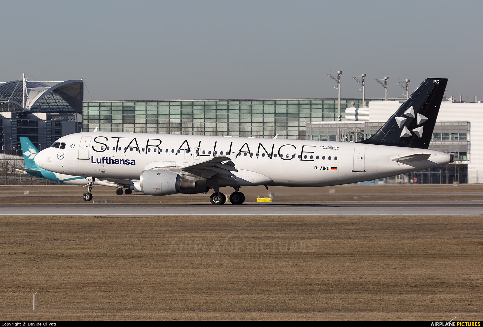 Lufthansa D-AIPC aircraft at Munich
