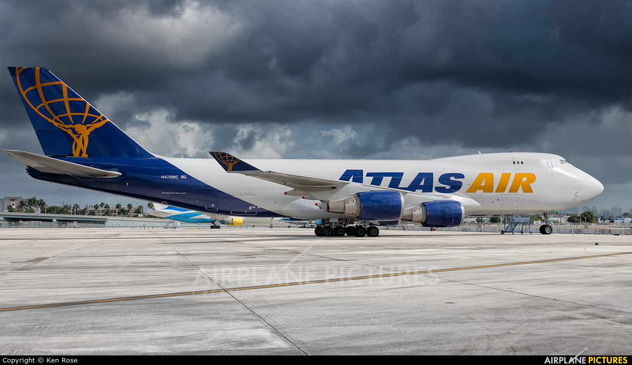 Atlas Air N476MC aircraft at Miami Intl