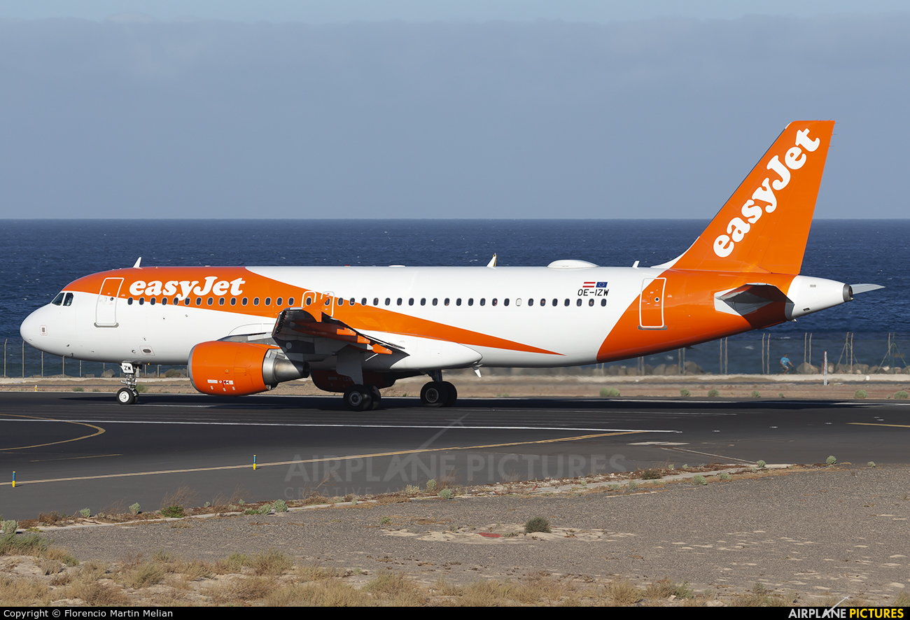 easyJet Europe OE-IZW aircraft at Lanzarote - Arrecife