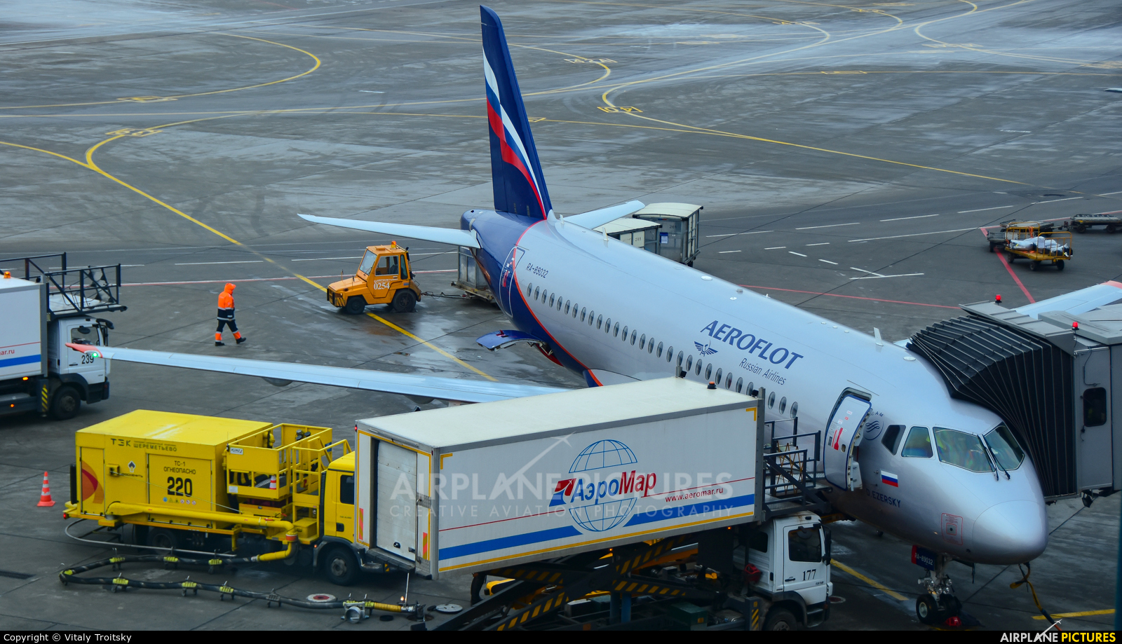 Aeroflot RA-89032 aircraft at Moscow - Sheremetyevo