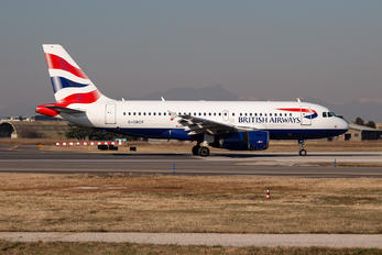 G-DBCF - British Airways Airbus A319