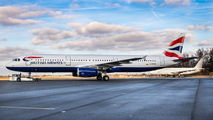 G-MEDN - British Airways Airbus A321 aircraft