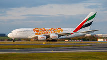 A6-EOU - Emirates Airlines Airbus A380 aircraft